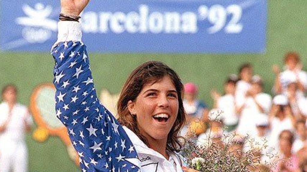 Jennifer Capriati, en Barcelona 92