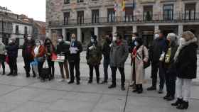 Concentración en apoyo al pueblo saharaui en Zamora