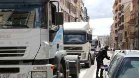 Concentración de transportistas en Zamora | JL Leal - ICAL