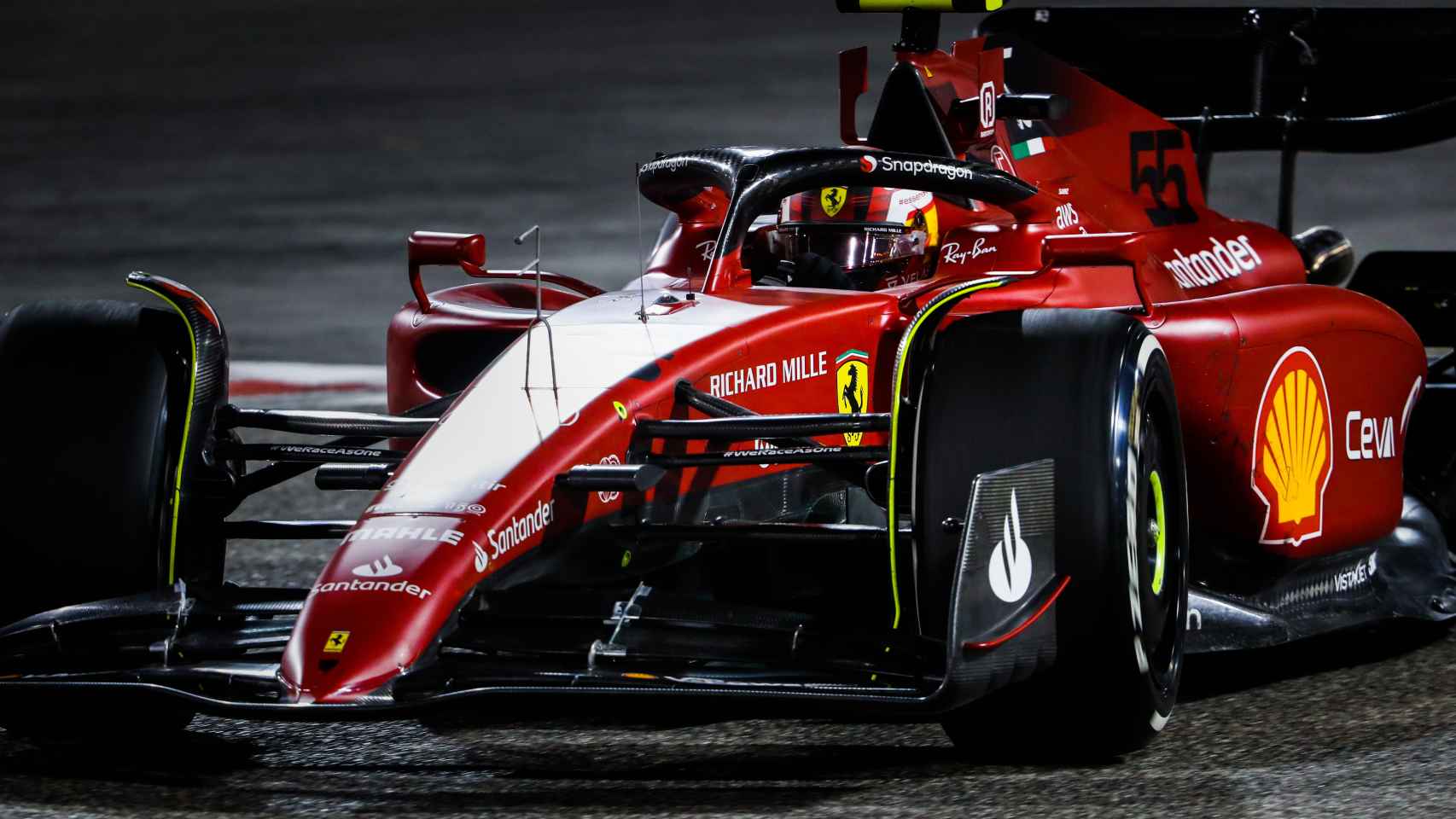 Carlos Sainz en los test de pretemporada de la Fórmula 1