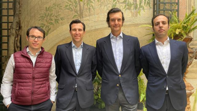 Álvaro Jabón, Ricardo Cañete, Gustavo Trillo y Maximiano Pablos, socios fundadores de Panza Capital.