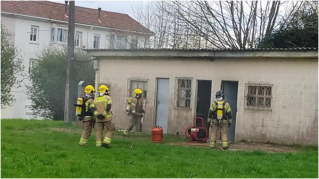 Los Bomberos sofocaron ayer un incendio.