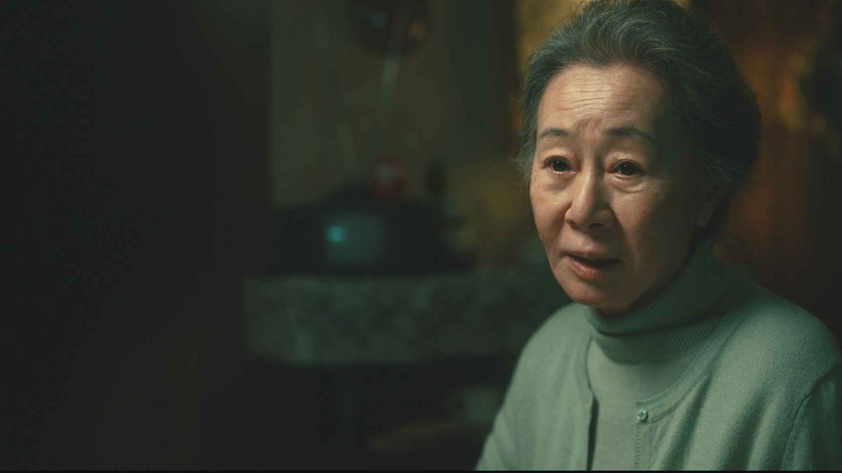 Yuh-Jung Youn como Sunja en 'Pachinko'.