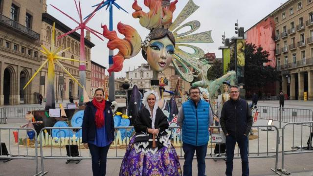 Zaragoza se abre a las Hogueras de Alicante con la primera plantà en tres años.