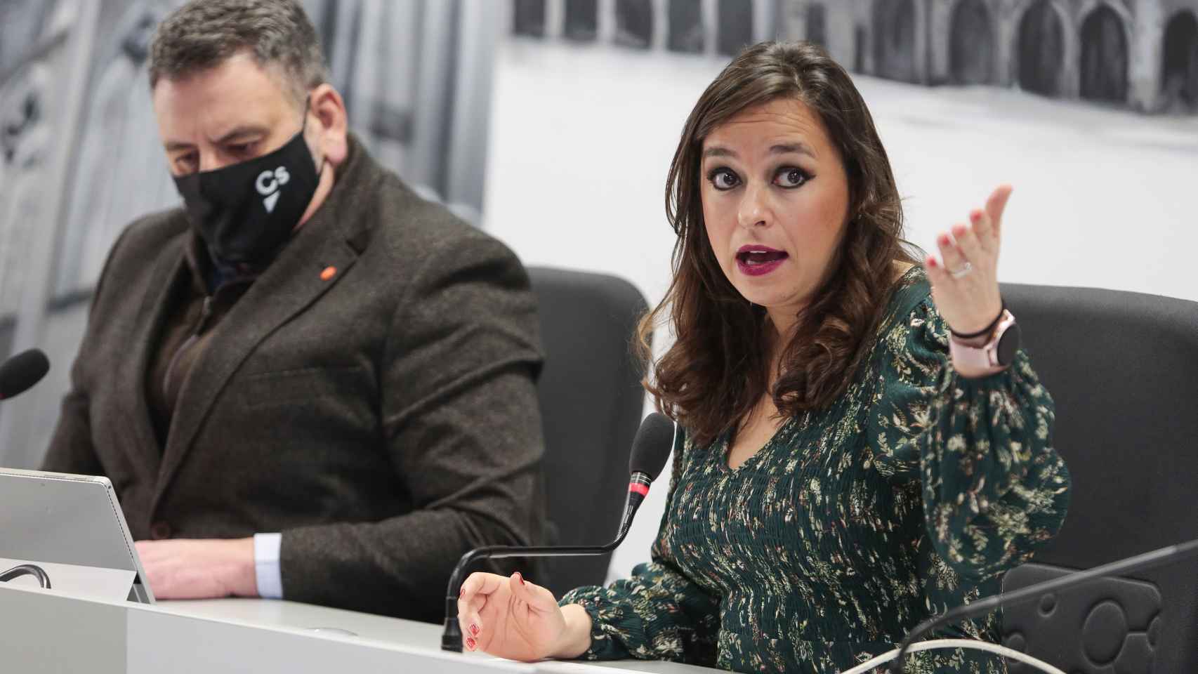 La coordinadora de Ciudadanos en Castilla y León, Gemma Villarroel
