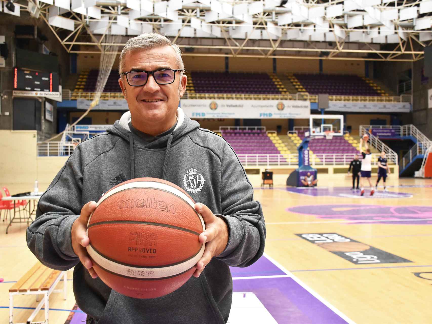 Paco García, entrenador del Real Valladolid Baloncesto en la entrevista para EL ESPAÑOL - Noticias de Castilla y León