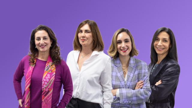 Laura Rojas-Marcos, Charo Izquierdo, Cristina Barrous y Nítida Pastor.
