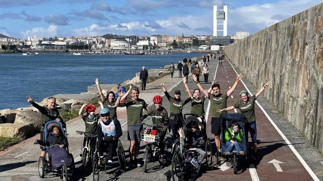 Los Marines ENKI en A Coruña.