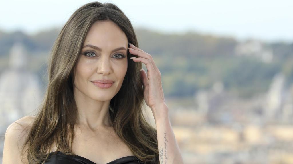 La actriz Angelina Jolie.