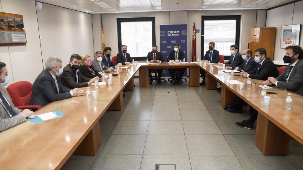 Imagen de la reunión de la Comisión Delegada del Consejo de Gobierno para Asuntos Económicos, celebrada este viernes.