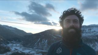 Javier Rey en un fotograma de la película