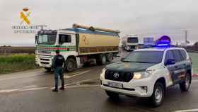 La Guardia Civil a 115 camiones para abastecer a las ganaderías de Castilla-La Mancha