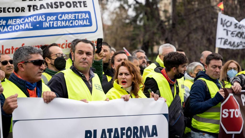 Manifestación transportistas