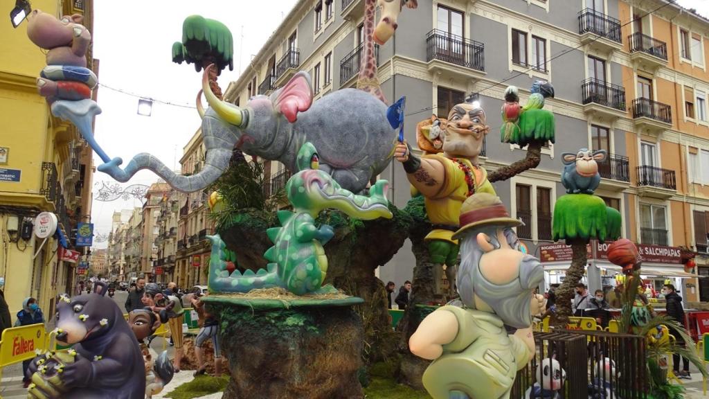 Falla Pelayo-Matemático Marzal (Autor José Fco. Gómez).