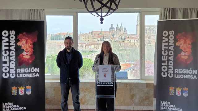 Acto de presentación del Estatuto de Autonomía de la Región Leonesa en Salamanca