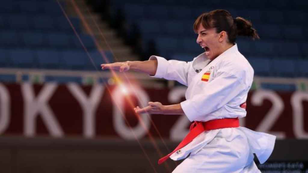 La karateca talaverana Sandra Sánchez. Foto: @sandrasankarate