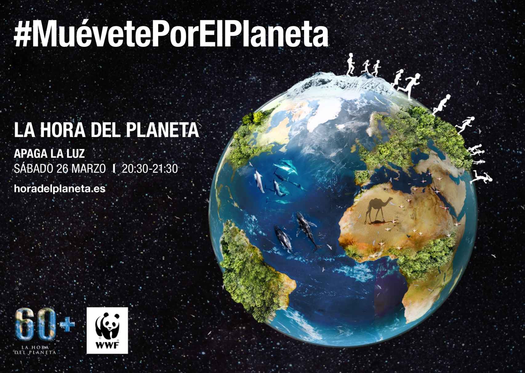 Cartel de 'La Hora del Planeta' de WWF