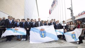 Delegación gallega en las olimpiadas profesionales de Formación Profesional 2022.