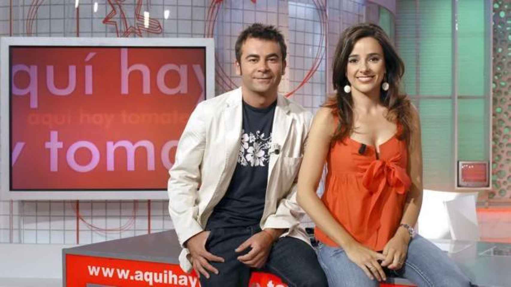 Jorge Javier Vázquez y Carmen Alcayde en 'Aquí hay tomate'.