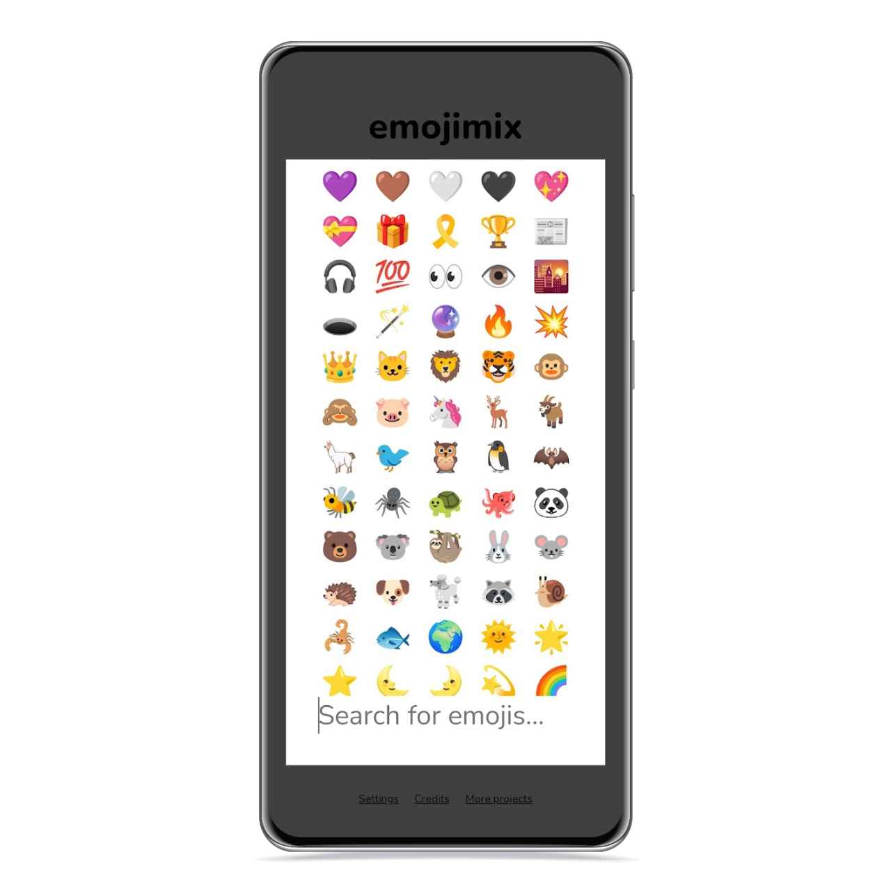 Todos los emojis disponibles
