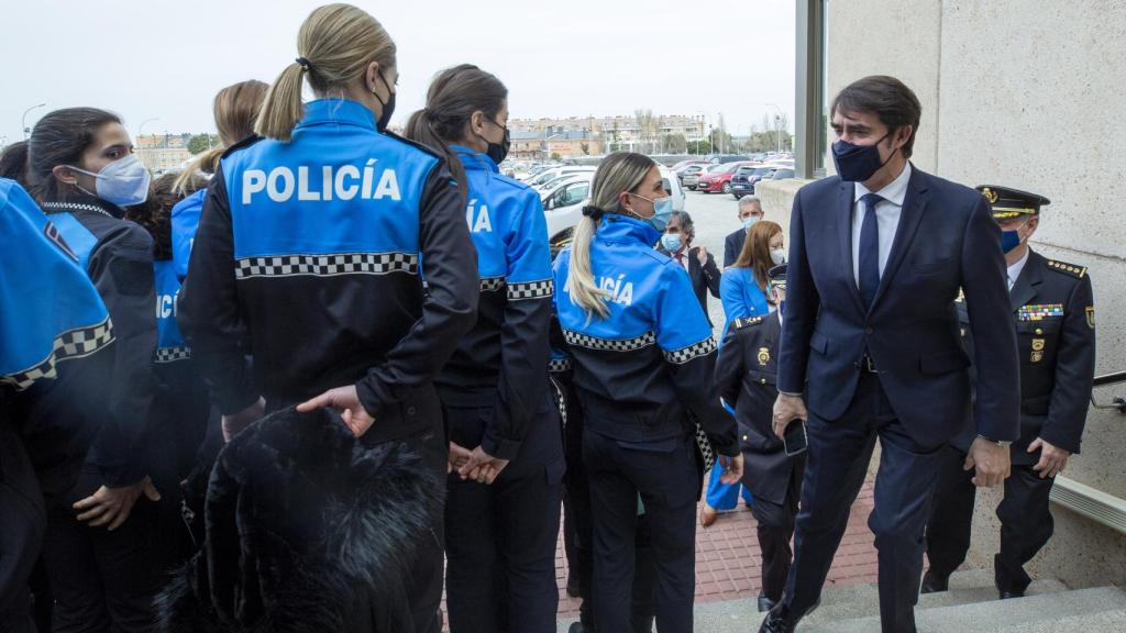 Quiñones en el acto celebrado en Ávila