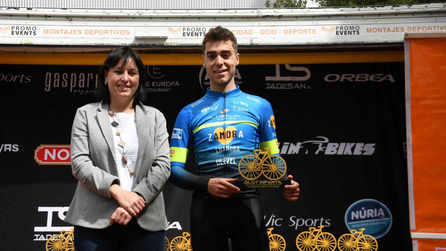 Podium en Olot para Pau Torrent del Zamora Enamora