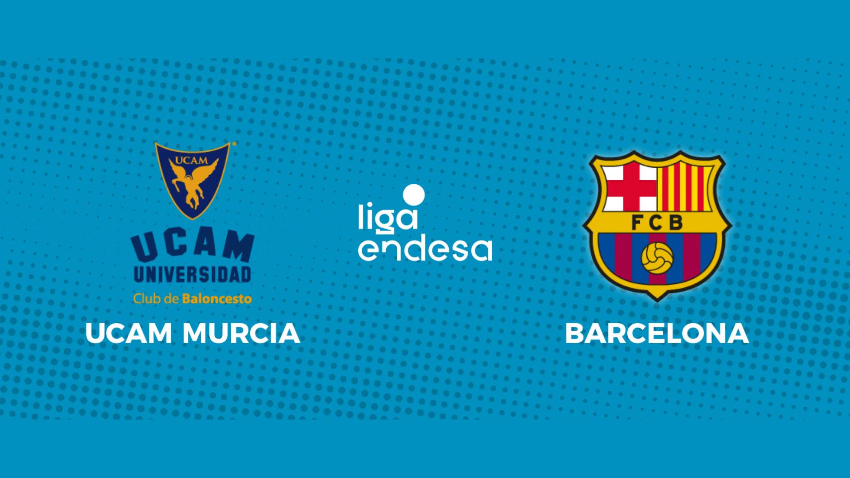 UCAM Murcia - Barcelona: siga el partido de la Liga Endesa, en directo