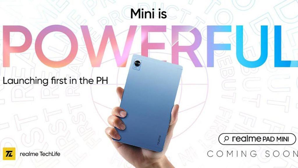 La realme Pad Mini estaría para debutar en cuestión de días