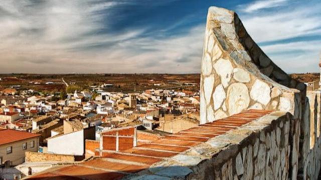 Vista panorámica de Minglanilla (Cuenca)