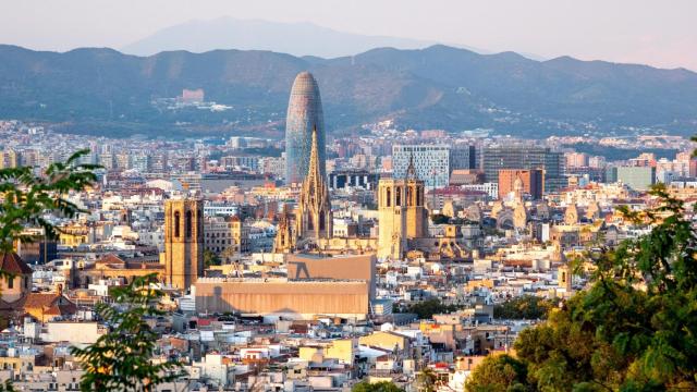 Una panorámica de Barcelona.