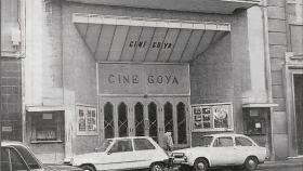 Fachada del desaparecido Cine Goya de A Coruña