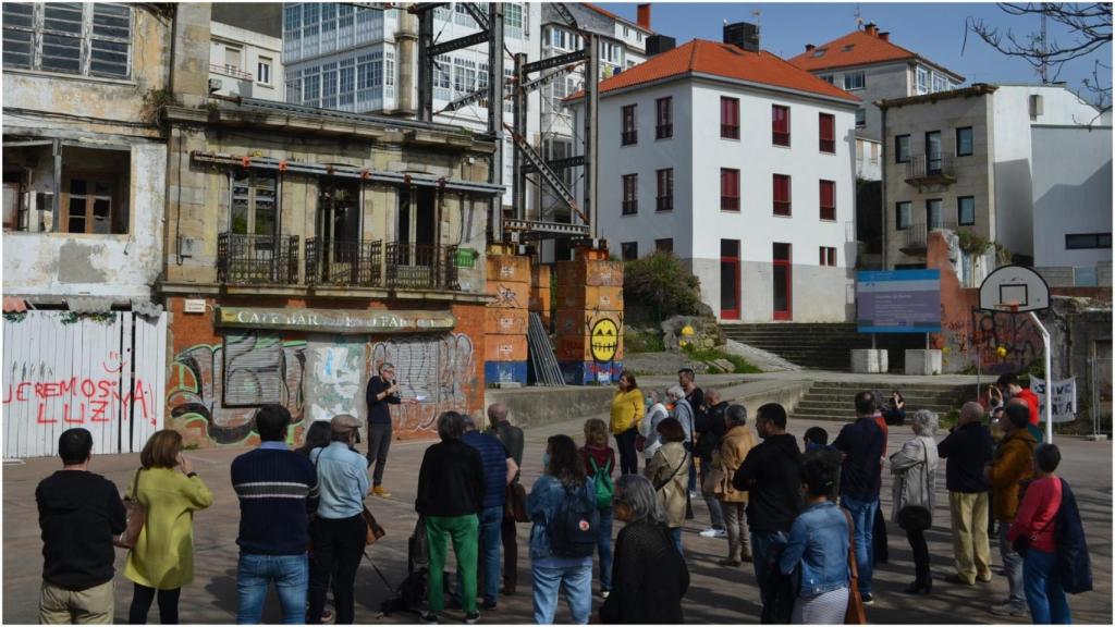 Concentración en Ferrol Vello.