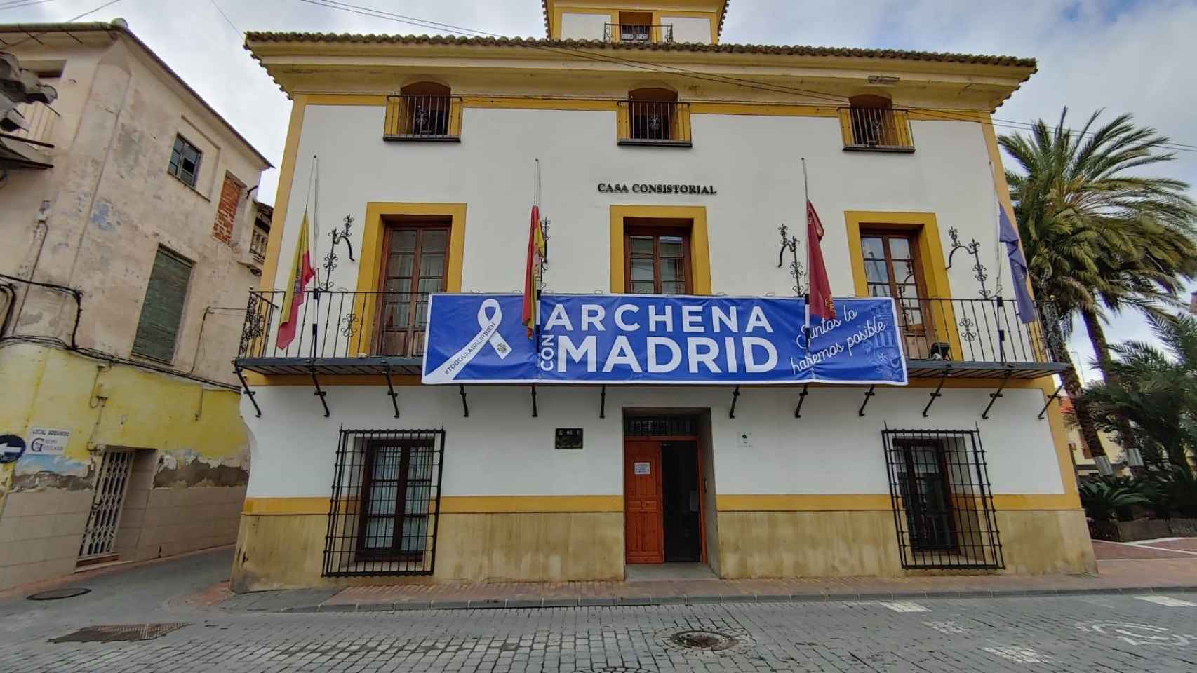 Fachada del Ayuntamiento Archena.