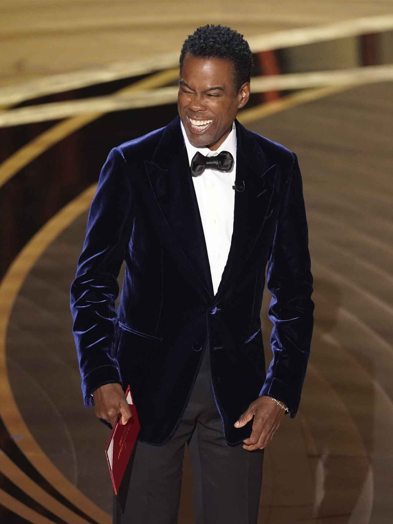 Chris Rock, durante su monólogo en la gala de los Oscar.