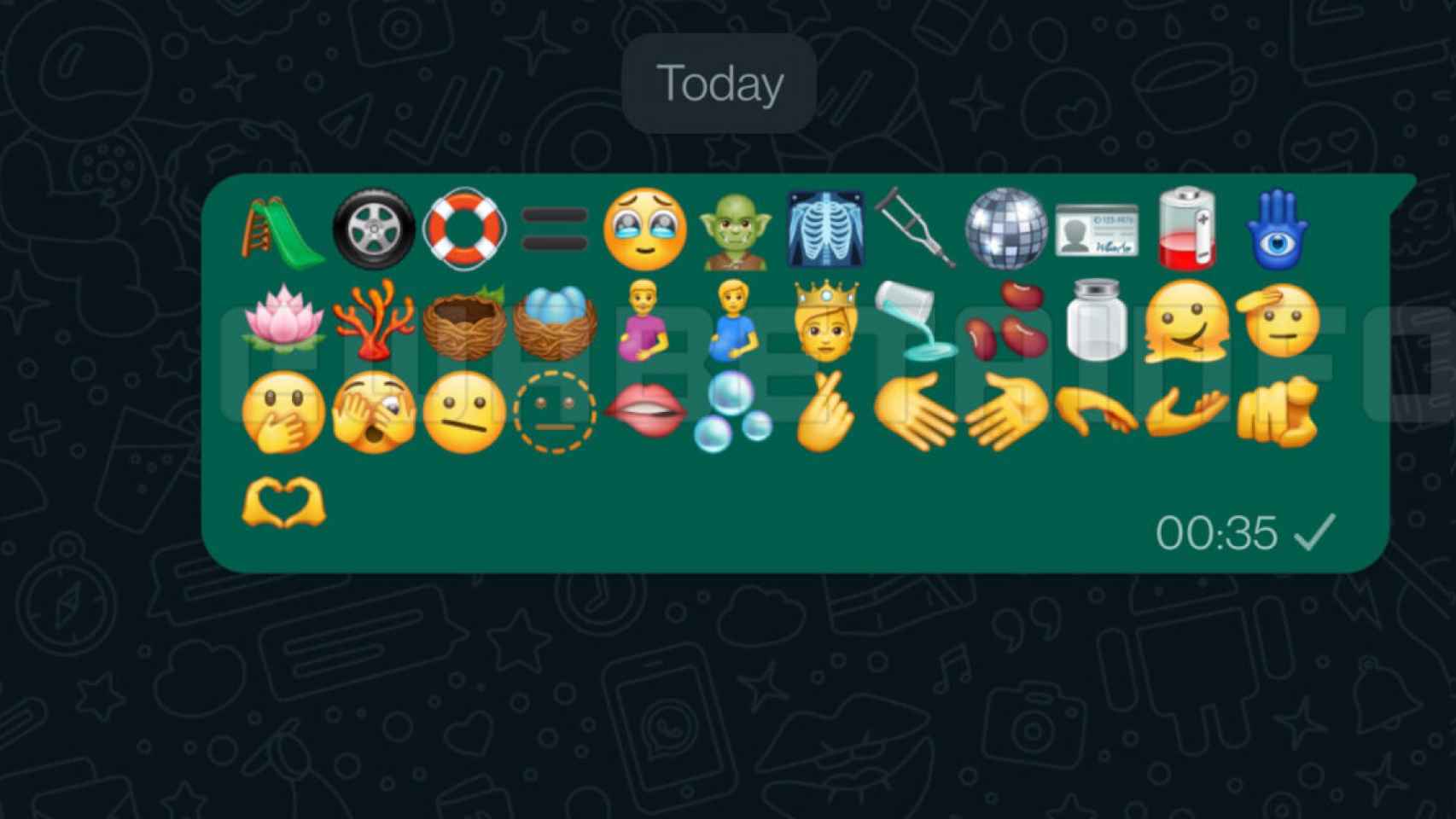 Nuevos emojis de WhatsApp