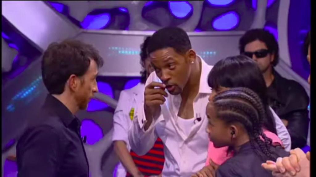 Will Smith advirtiendo a Pablo Motos en aquel programa de 2010.