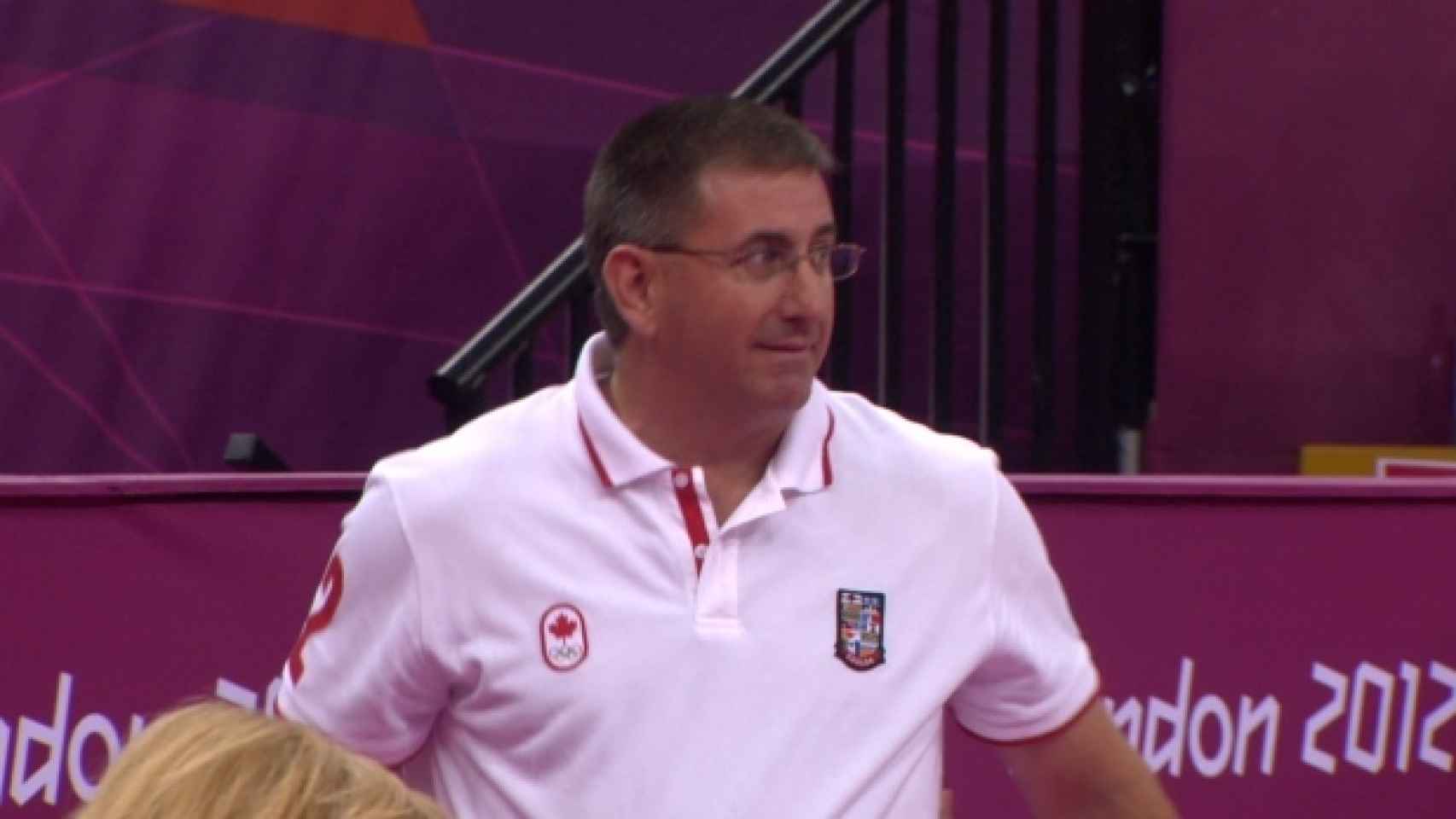 Dave Brubaker, suspendido de por vida por Gymnastics Canada, durante los Juegos Olímpicos de Londres 2012.