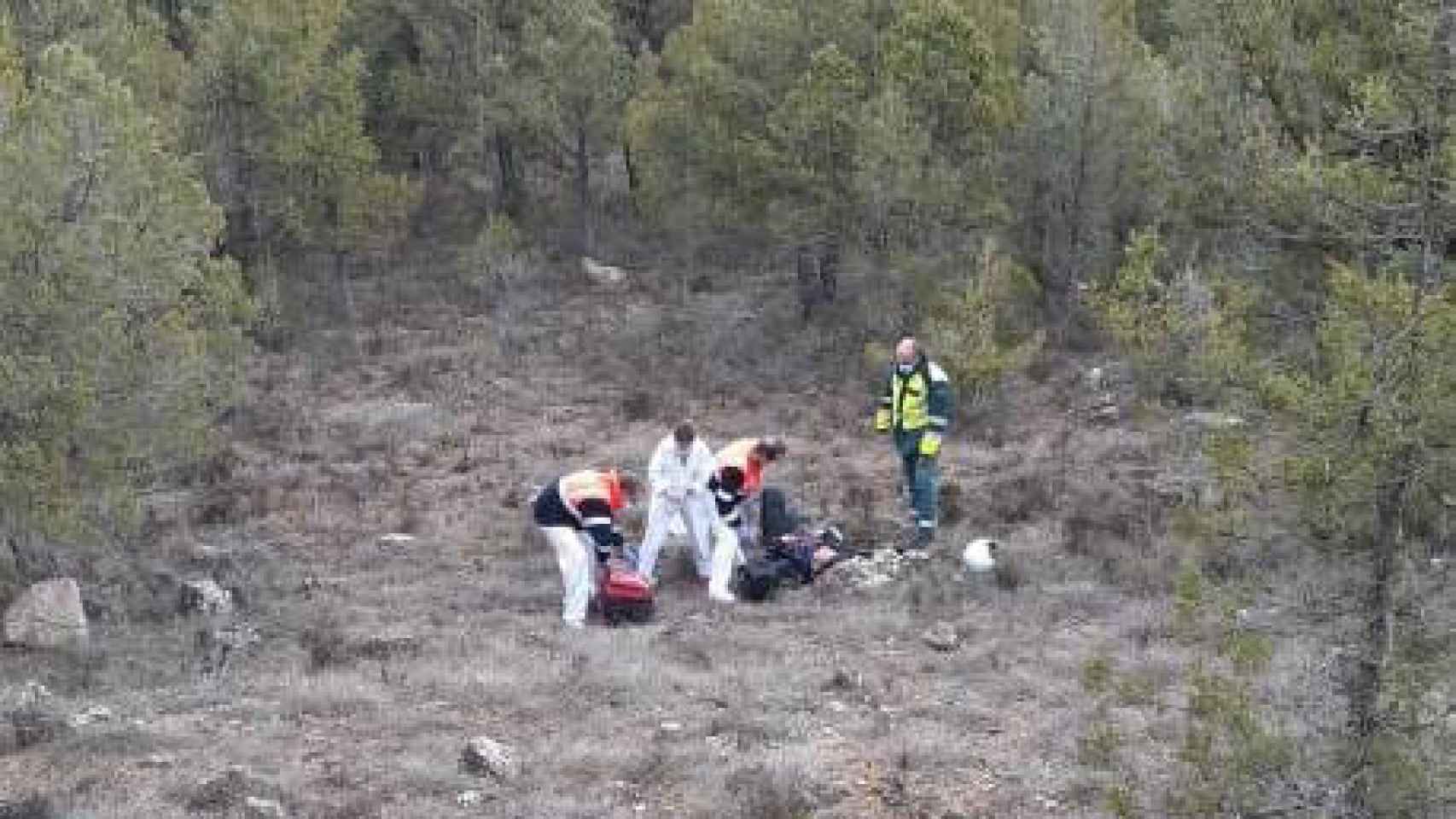 Herido grave un motorista tras sufrir un accidente en la provincia de Soria