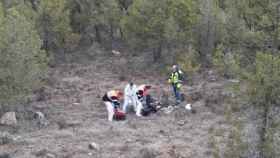 Herido grave un motorista tras sufrir un accidente en la provincia de Soria