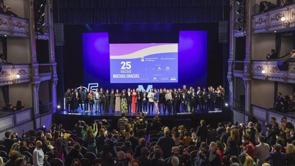 Clausura del 25 Festival de Málaga.