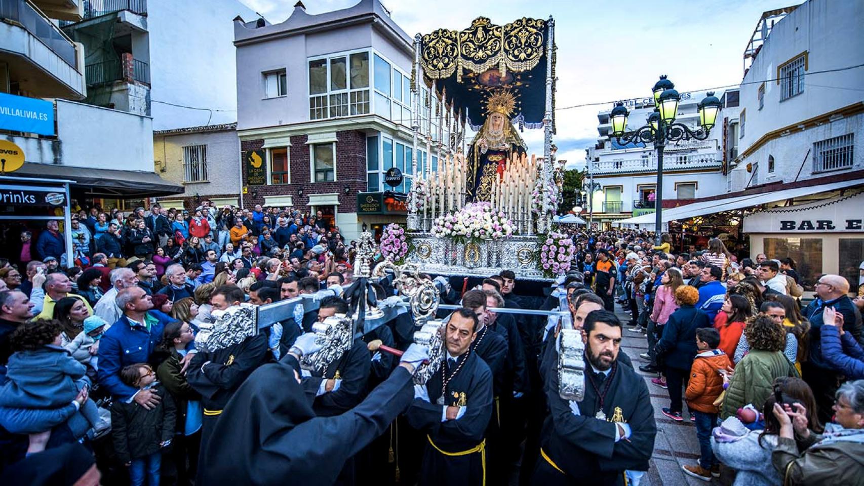 Imágenes de la Semana Santa de Torremolinos.