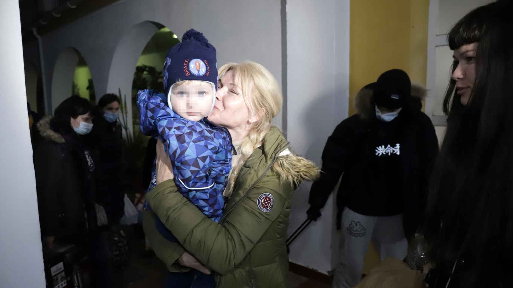 Imagen de la llegada a Málaga de refugiados ucranianos el pasado 07 de marzo.
