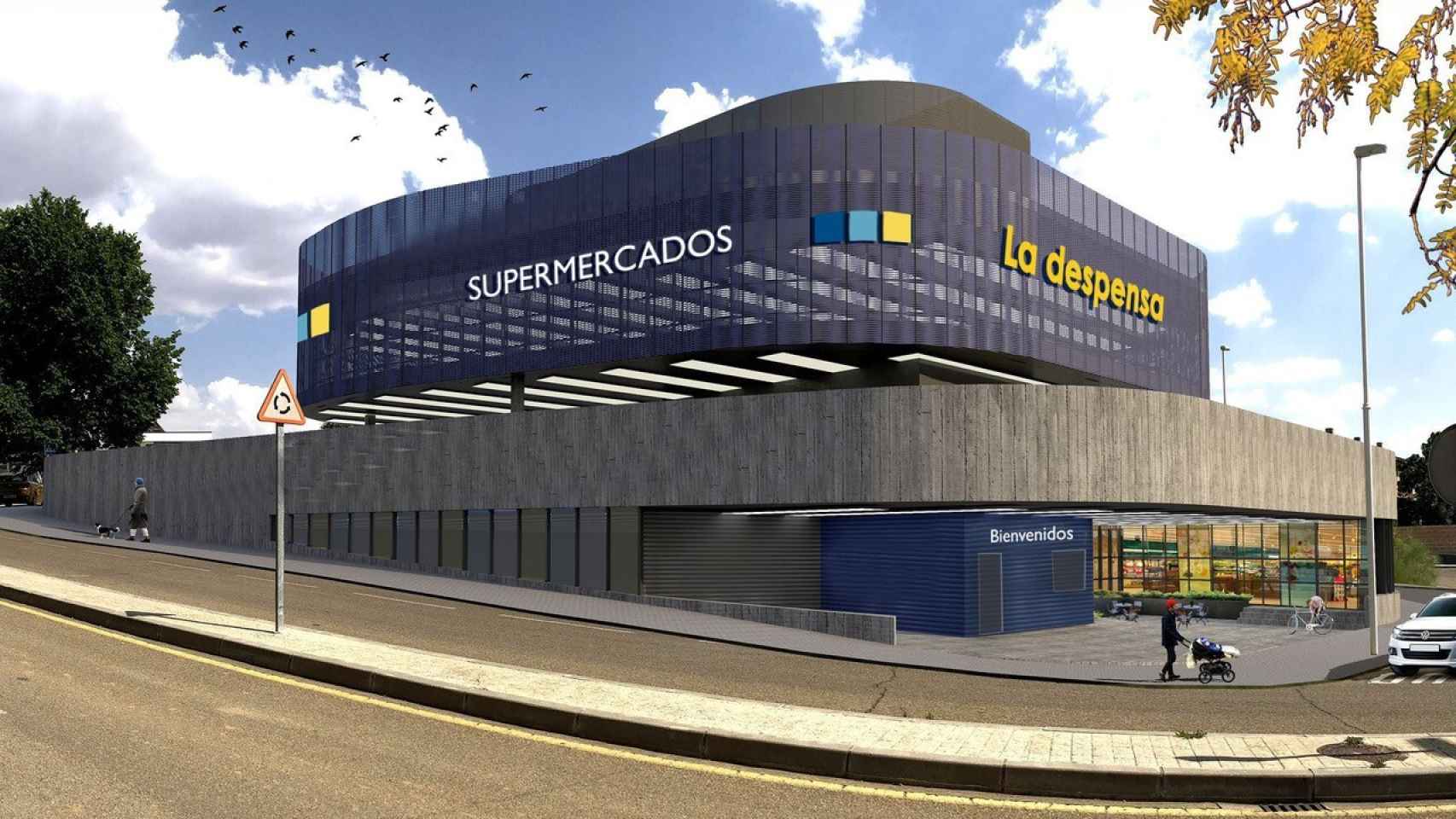Así será el nuevo supermercado ubicado en La Legua