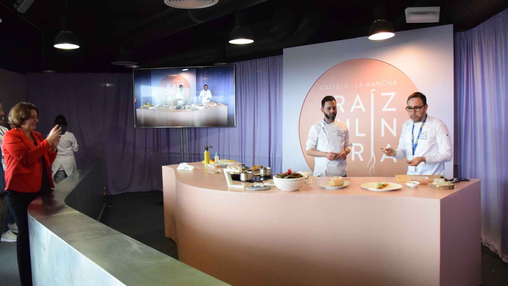 Espacio VIP de Raíz Culinaria en la feria Madrid Fusión. Foto: JCCM.