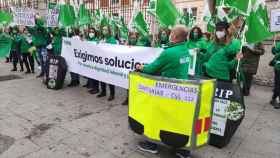 Manifestacion enfermería Castilla y León
