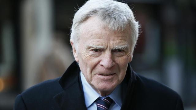 Max Mosley, exdirector de la Fórmula 1