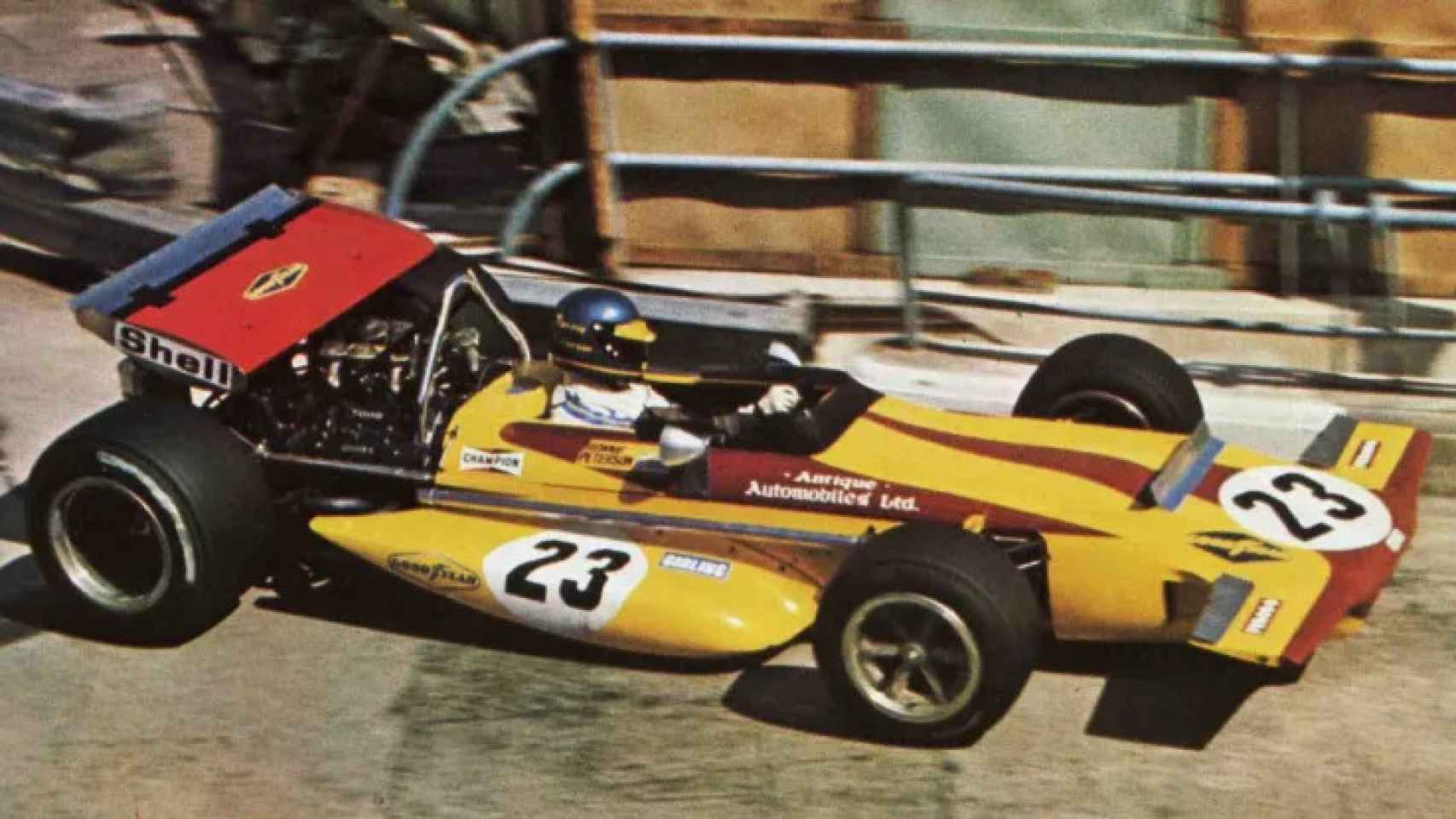Ronnie Peterson en su March 711