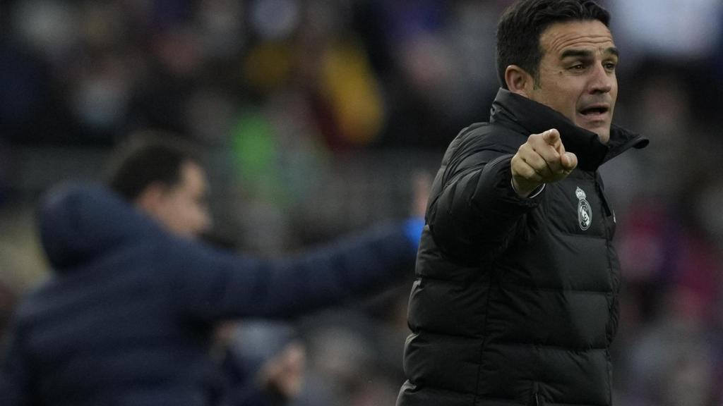 Alberto Toril, en El Clásico femenino de la Women's Champions League