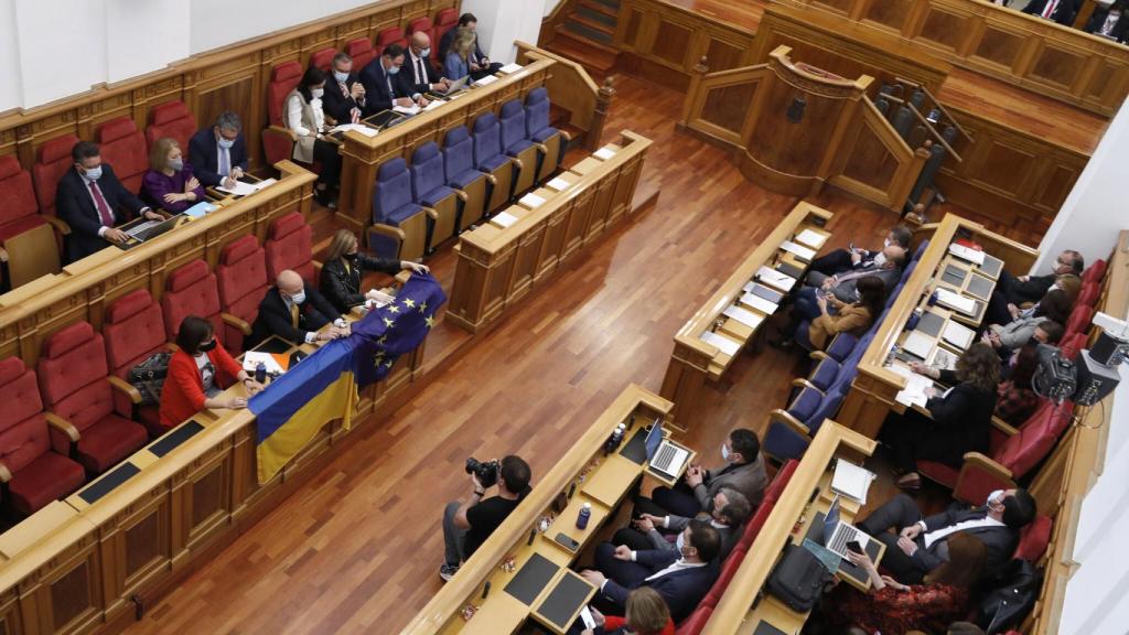 Pleno de las Cortes de Castilla-La Mancha. Foto: Cortes CLM.