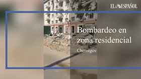 Crímenes contra civiles en Ucrania: Zona residencial en Chernígov